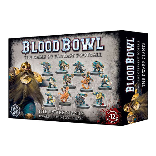 Blood Bowl (2016 edition): The Dwarf Giants – Dwarf Blood Bowl Team