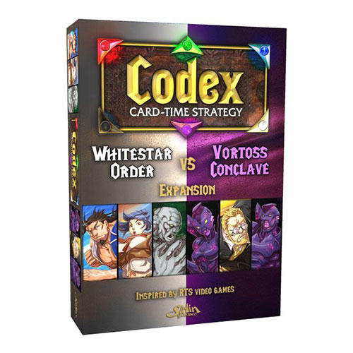 Codex: Card-Time Strategy – Whitestar Order vs. Vortoss Conclave Expansion