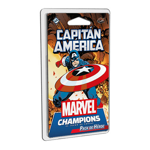 Marvel Champions: El Juego de Cartas – Capitán América Pack de Héroe