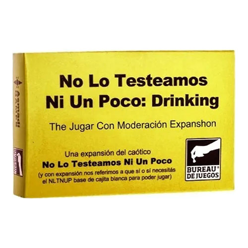 No Lo Testeamos Ni Un Poco: Drinking