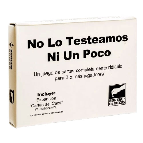 No Lo Testeamos Ni Un Poco