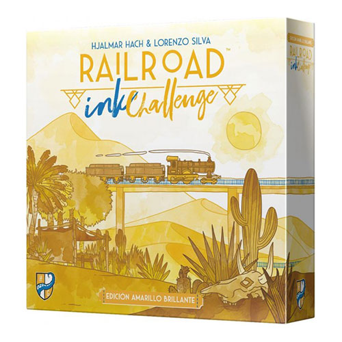 Railroad Ink Challenge: Edición Amarillo Brillante