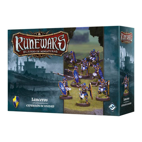 Runewars: El Juego de Miniaturas: Lanceros – Expansión de Unidad