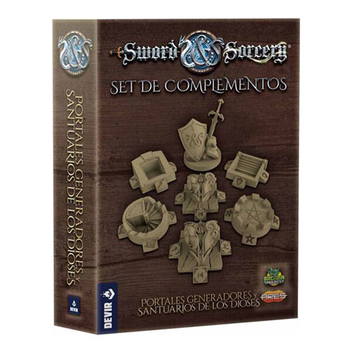 Sword & Sorcery: Crónicas Antiguas – Set de Complementos: Portales Generadores y Santuarios de los Dioses