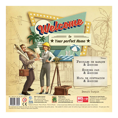 Welcome Hacia el Perfecto Hogar: Bloc de Puntuación de Recambio