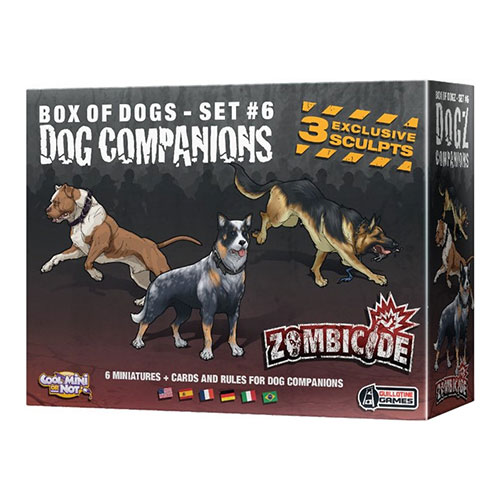 Zombicide Box of Dogs Set #6: Dog Companions